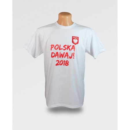 Koszulka męska Polska Dawaj 2018!