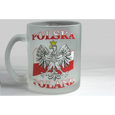 Szroniony kubek Polska - Flaga