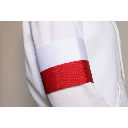 Opaska na ramię Polska - Barwy Flaga Polski Biało Czerwona