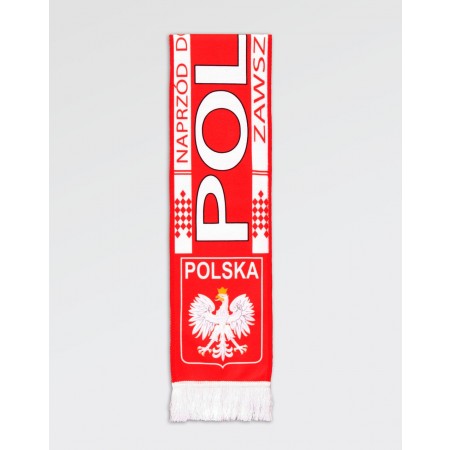 Drukowany szalik kibica Polska do zwycięstwa