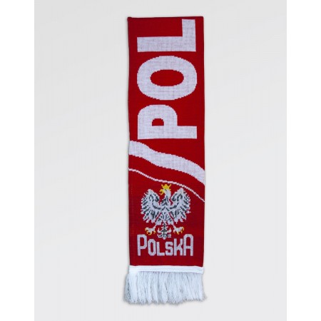  Szalik kibica Orzeł Polska Flaga dwustronny