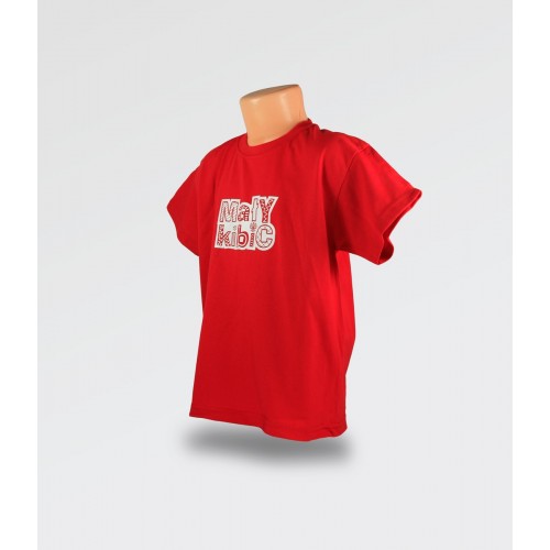 WDK Koszulka dziecięca czerwona Mały Kibic dla chłopca