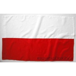 Flaga Polska gładka 60/90 cm
