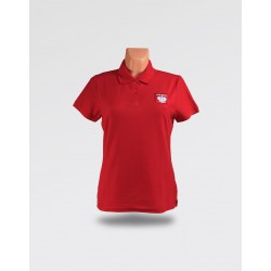 Koszulka Polo Czerwona damska