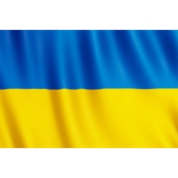 Flaga Ukrainy szyta 112/70 cm