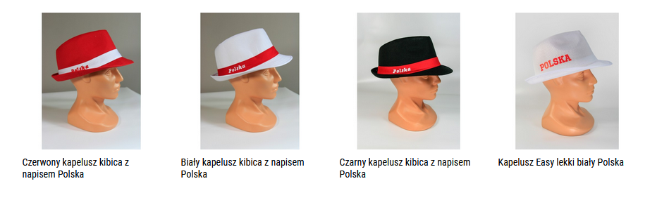 kapelusz kibica Polska